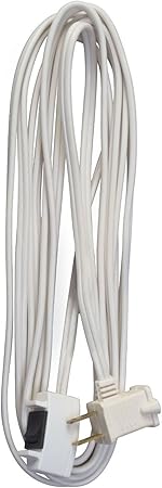 15ft Extension Cord – Polarized Power Cable with Integrated On/Off Toggle Switch - Yalz Store