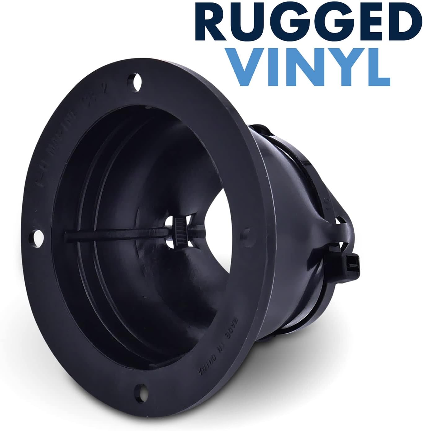 T-H MARINE Boat Cable Boot â€“ Easy Install Marine Cable Rigging Boot with Cable Tie, Durable UV Resistant Vinyl for Motor Well & Electrical Protection, Black, 2 Inch