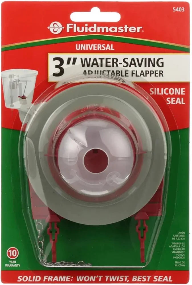 Universal 3" Toilet Flapper – Water-Saving Long-Life Replacement - Yalz Store