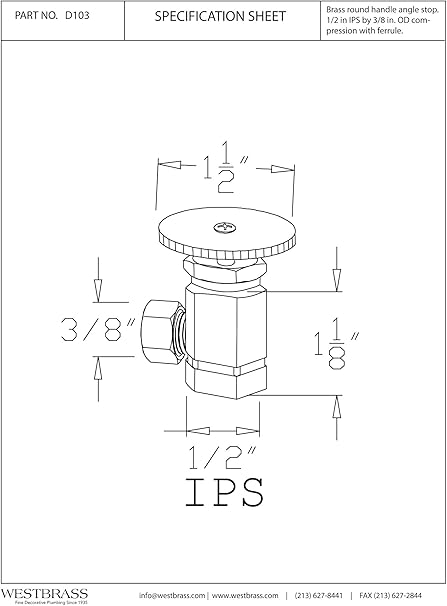 Premium Matte Black Round Handle Angle Stop Valve