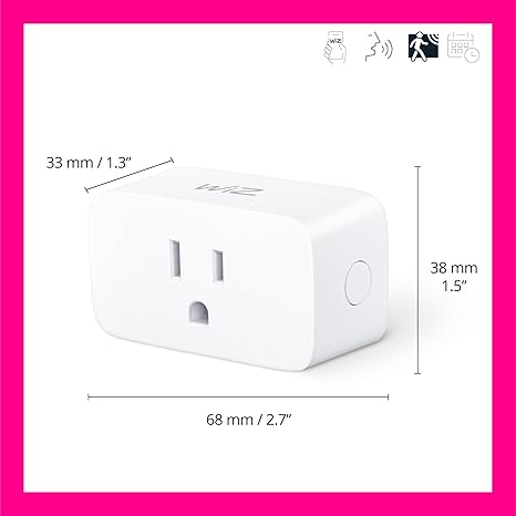 Wi-Fi Smart Plug with Voice & App Control - Yalz Store
