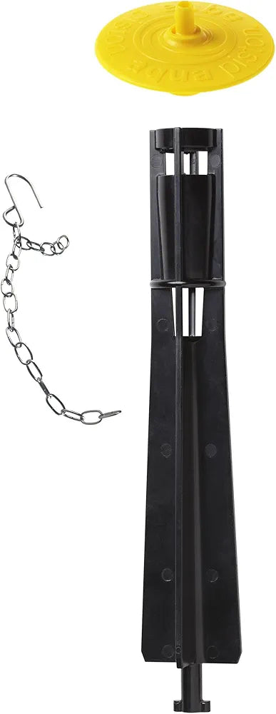 Single-Flush Toilet Canister Repair Kit with Cap, Guide & Chain - Yalz Store