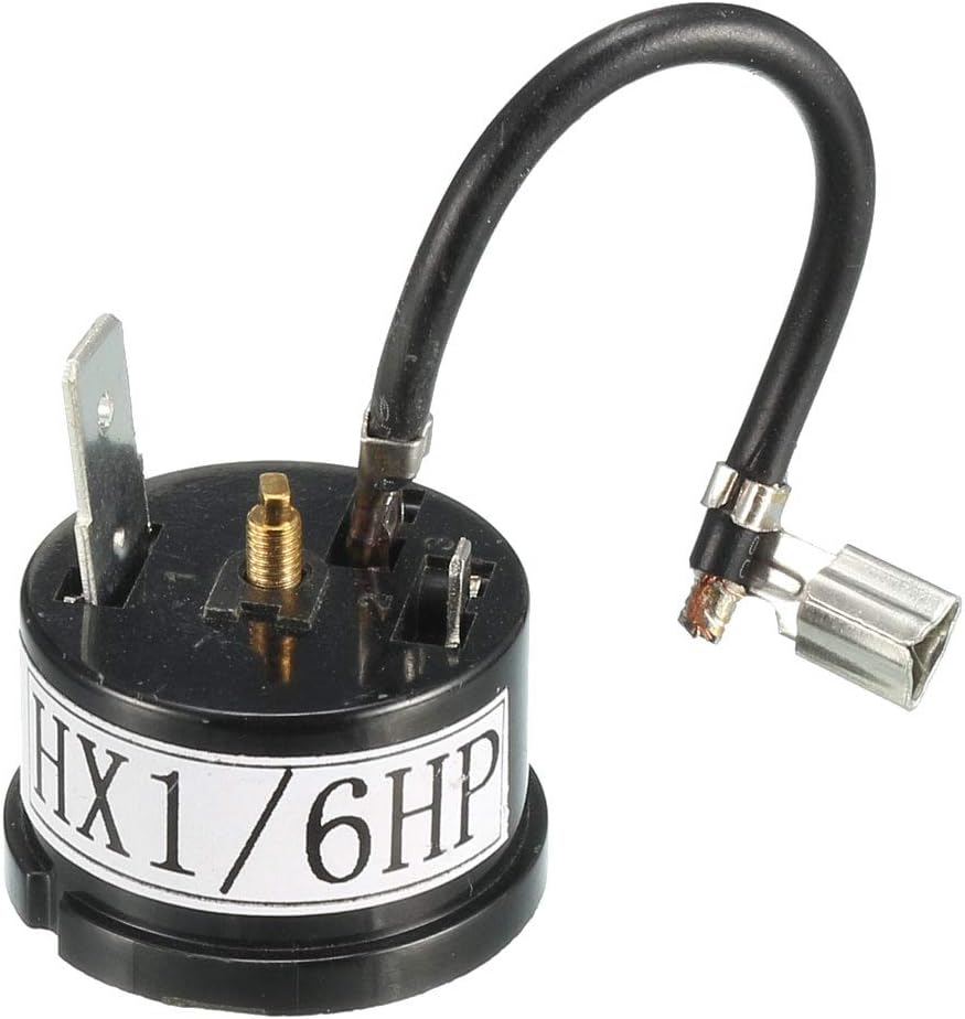 1/6 HP Compressor Overload Protector – Thermal Safety Switch for Freezer Compressors - Yalz Store