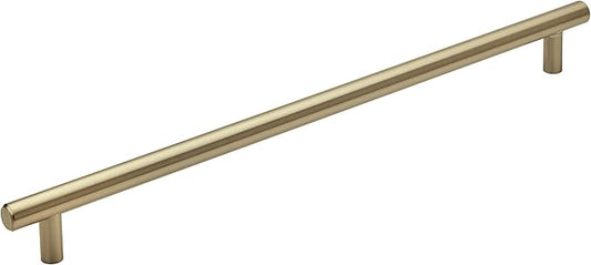 Amerock | Appliance Pull | Golden Champagne | 18 inch (457 mm) Center to Center | Kane | 1 Pack | Drawer Pull | Drawer Handle | Cabinet Hardware