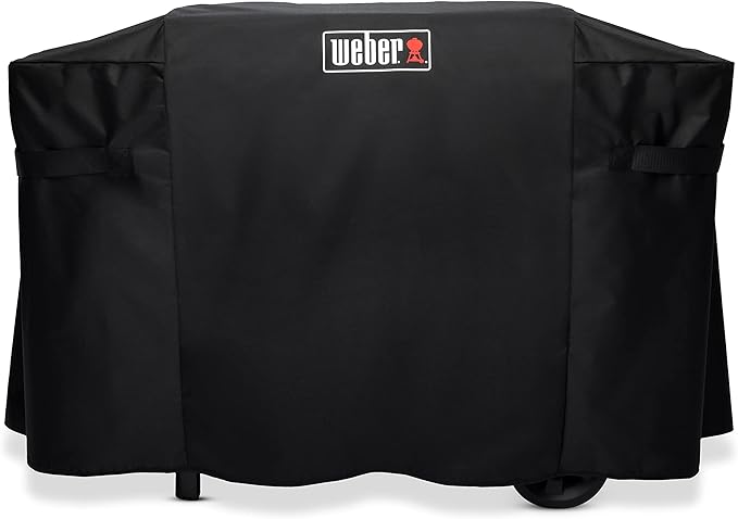 Weber Premium 28â€ Griddle Cover, 3 Burner, Black