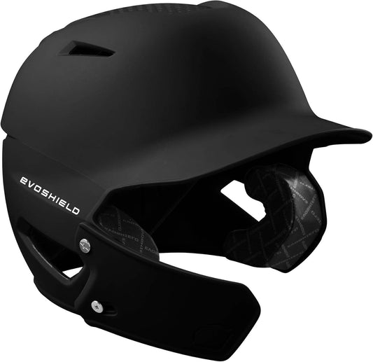 EvoShield XVTâ„¢ Matte Batting Helmet Face Shield - Black, Left Handed Hitter