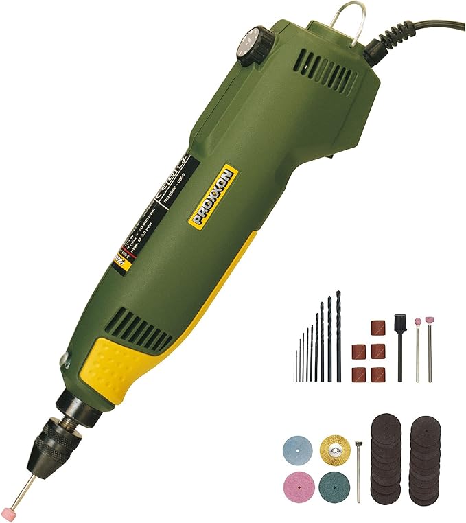 PROXXON Precision Rotary Tool FBS 115/E, 38472, Green