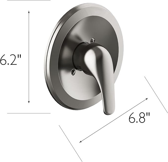 Design House 595066 Middleton Valve Trim, Satin Nickel