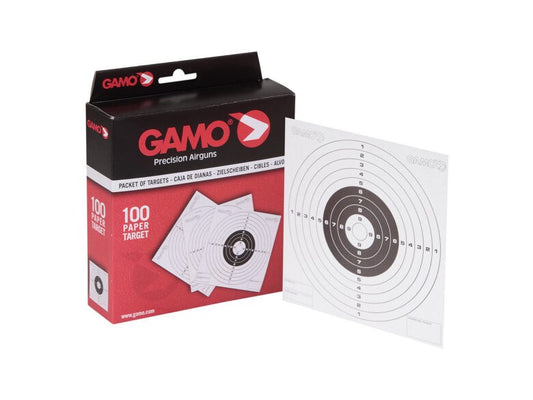 Gamo Paper Targets (100 pack)