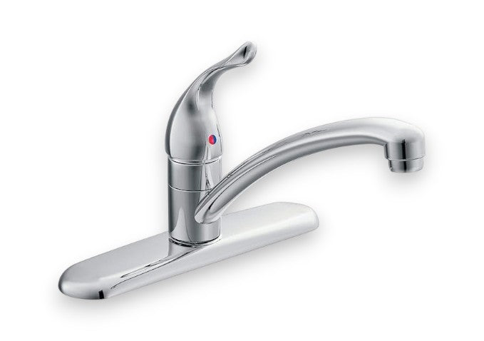 Moen 67425 Chrome one-Handle Kitchen Faucet, 0.5, Chrome - Yalz Store