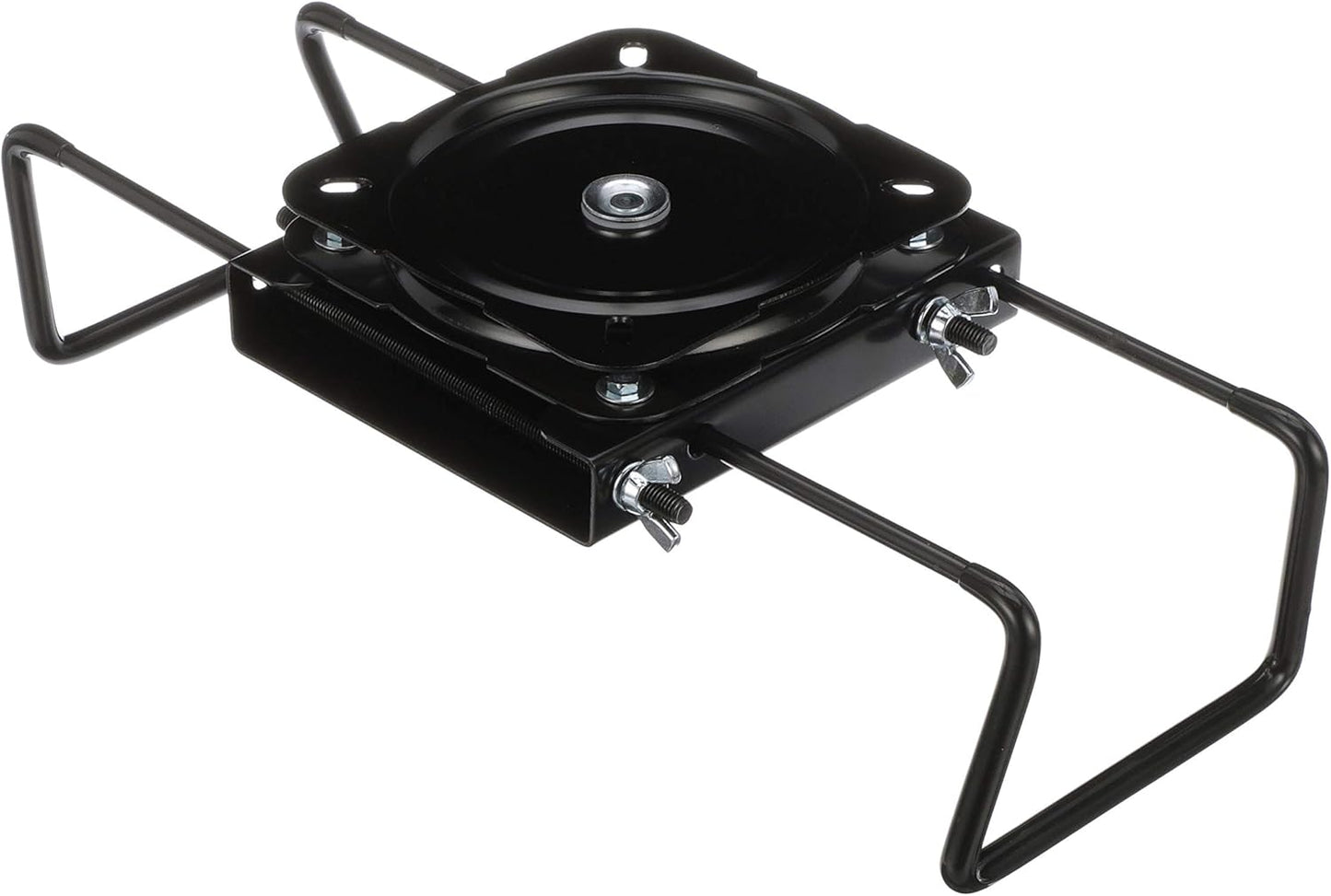 Attwood 15700-3 Seat Mount, Clamp-On With Swivel, Adjusts from 7 Â½ inches to 18 inches, Black, Powder-Coated Steel