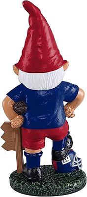 Outdoor Garden Gnome Statue – “Keep Off the Field” Sports Theme (8") - Yalz Store