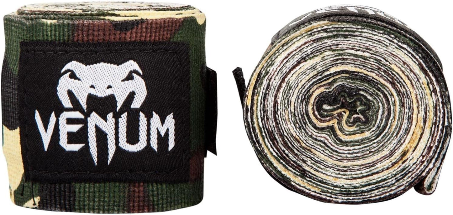 Venum Kontact Boxing Handwraps - 4M - Forest Camo