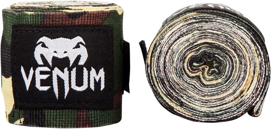 Venum Kontact Boxing Handwraps - 4M - Forest Camo
