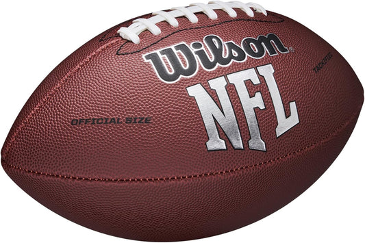 Wilson NFL MVP Football - Junior Size, Brown