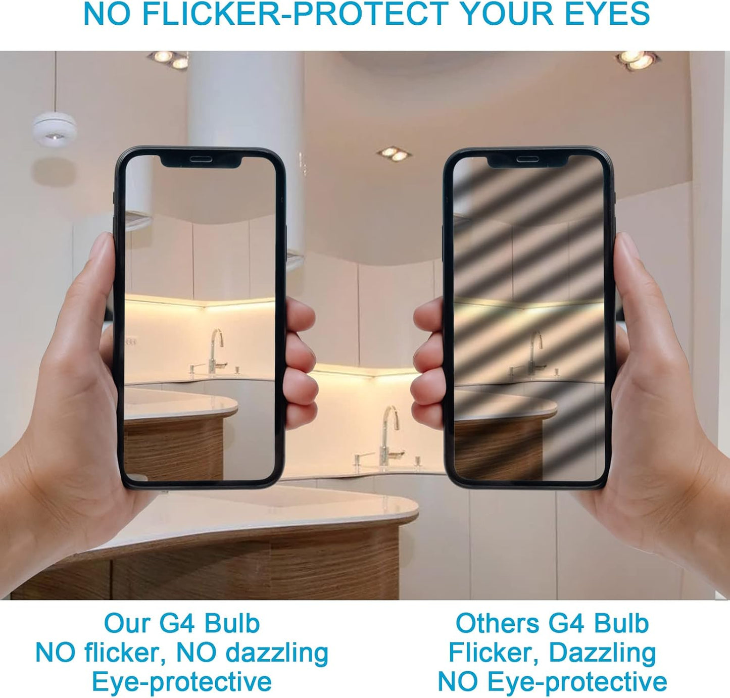 12V G4 LED Bulb 3W Warm White – Bi-Pin LED Bulbs for Under Cabinet Lighting (10 Pack) - Yalz Store