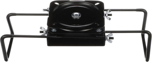 Attwood 15700-3 Seat Mount, Clamp-On With Swivel, Adjusts from 7 Â½ inches to 18 inches, Black, Powder-Coated Steel
