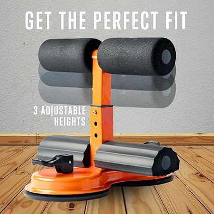 Sit-Up Assist Bar with Double Suction Cup & Resistance Bands - Yalz Store