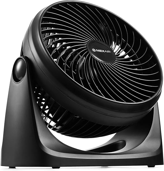 7″ Portable Air Circulator Desk Fan – 3-Speed Adjustable - Yalz Store