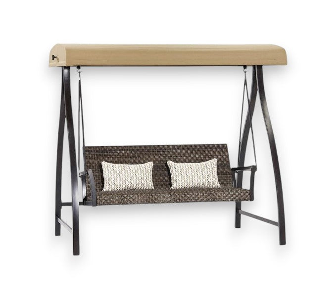 Garden Winds Replacement Canopy Top Cover for The Springdale McKinnon 1902296, 2127591, 2127504, 1768208, 1713518 Wicker Swing - Riplock 500 - Yalz Store