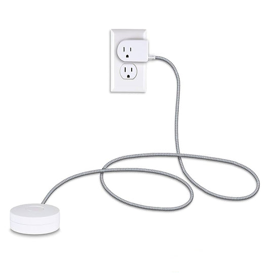 Easy-Access Tabletop Power Switch with Premium Braided Cord