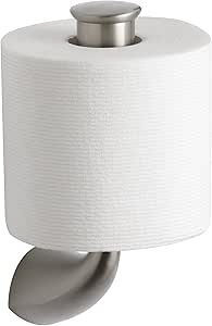 KOHLER K-37056-BN Alteo Vertical Tissue Holder, Vibrant Brushed Nickel
