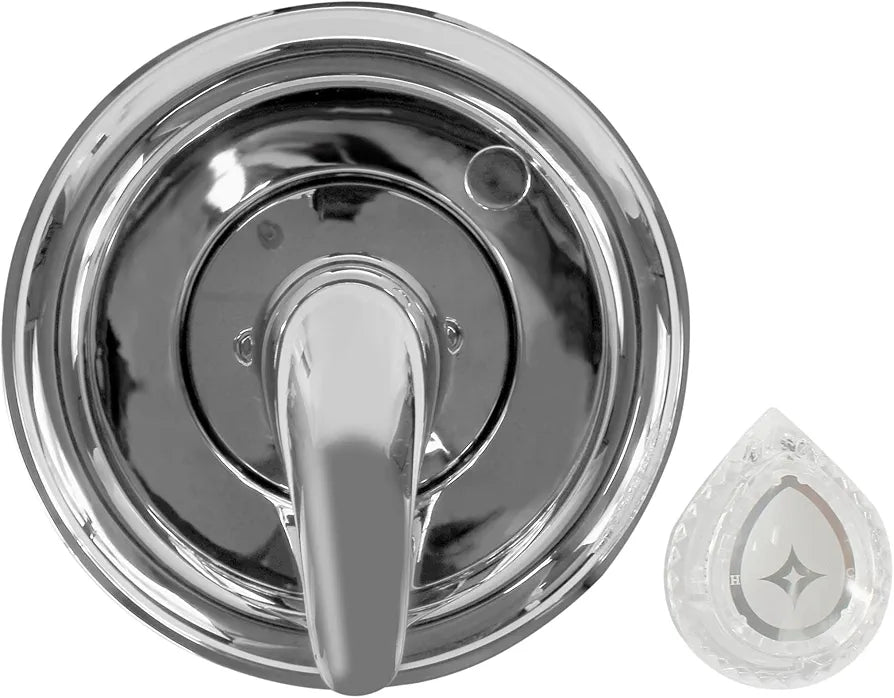 Single-Handle Tub & Shower Trim Kit – Chrome Finish - Yalz Store