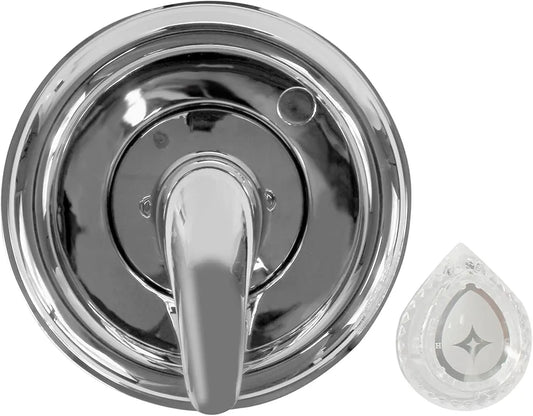 Single-Handle Tub & Shower Trim Kit – Chrome Finish - Yalz Store