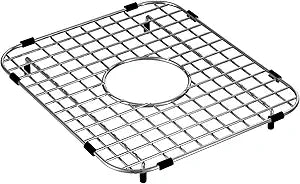Moen GA726 12" X 14" Stainless Steel Bottom Sink Grid with Center Drain, Fits 14"x16" Sinks, Stainless Steel - Yalz Store