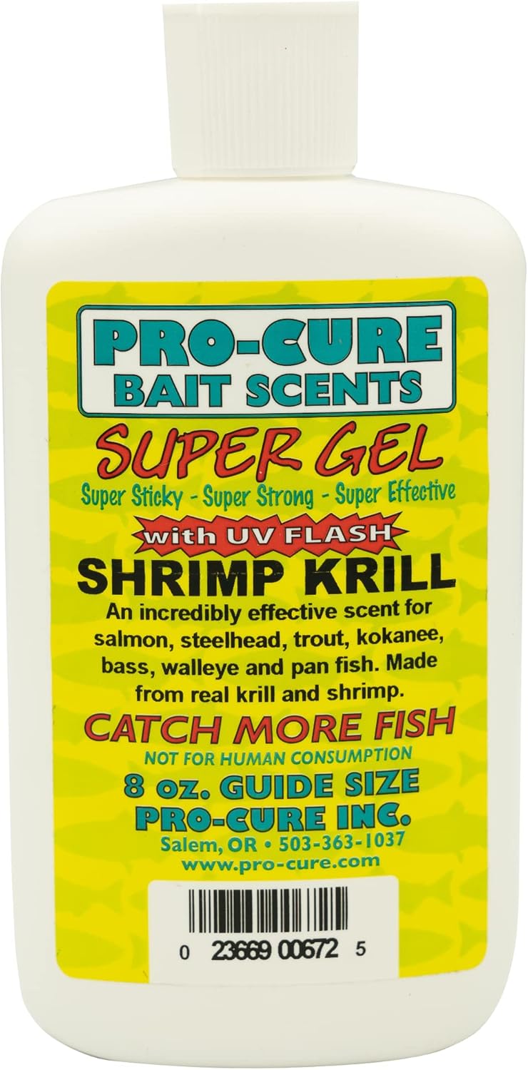 Pro-Cure Shrimp/Krill Super Gel, 8 Ounce