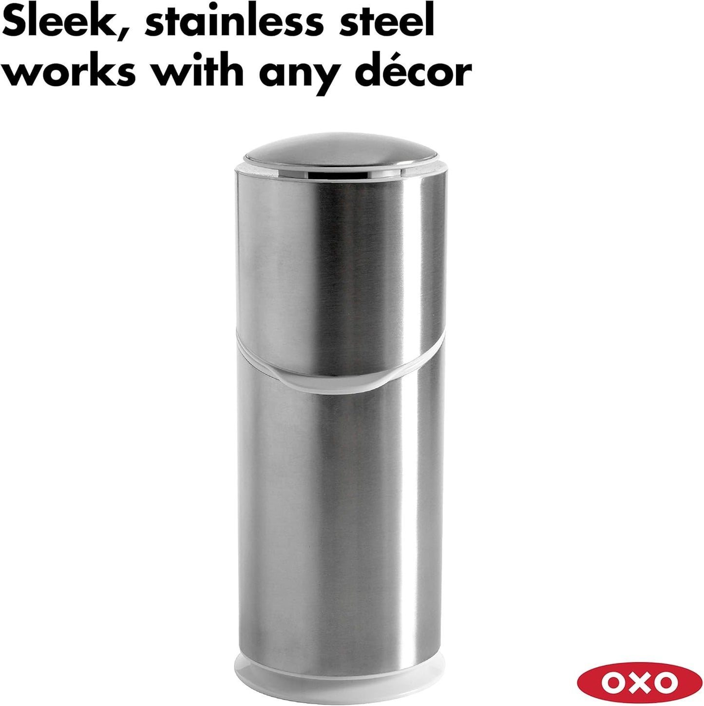 OXO Good Grips Stainless Steel Toothbrush Organizer 9.75 Inch