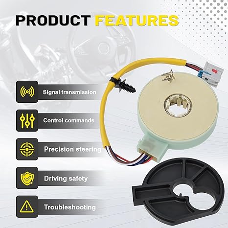 CL8Z-3F818-A Power Steering Torque Sensor Compatible with Ford Escape2008-2012, Steering Rotation Sensor with Alignment for Mercury Mariner 2008-2011