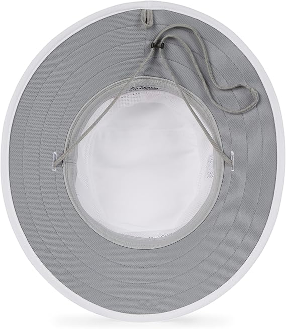 Titleist Men's Standard Tour Aussie Golf Hat, White/Black, One Size