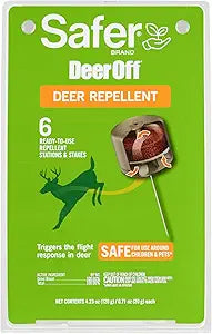 Waterproof Outdoor Deer Repellent Stations – 6-Pack with Stakes - Yalz Store