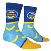 Crazy Socks Pringles & Kraft Mac Cheese Crew Socks 2 Pack Fun Unisex Large