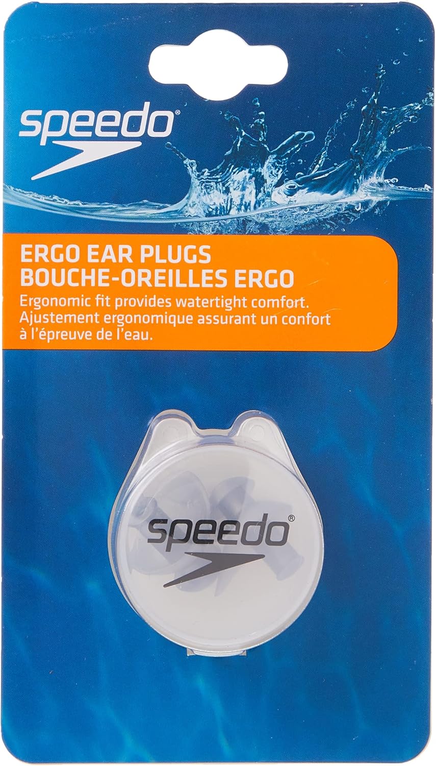 Speedo Unisex Ear Plugs for Swimming Waterproof Reusable Training