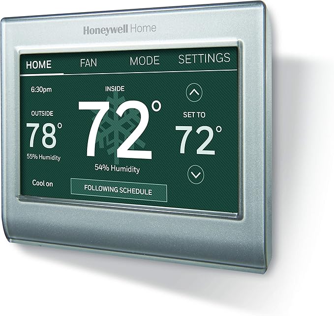 Honeywell Home RENEWRTH9585WF Wi-Fi Smart Color Thermostat (Renewed)