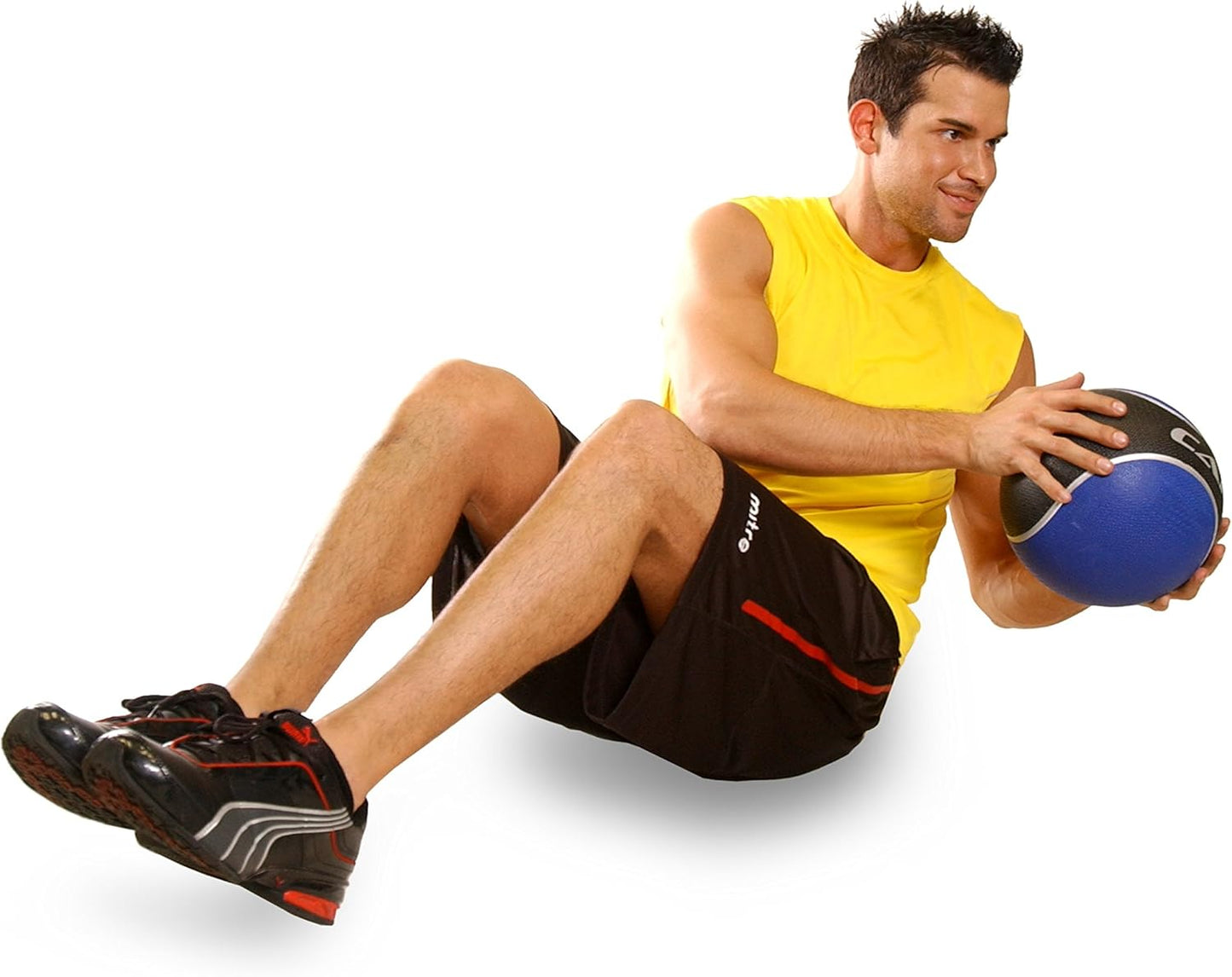 CAP Barbell Rubber Medicine Ball, 4-Pound, Purple