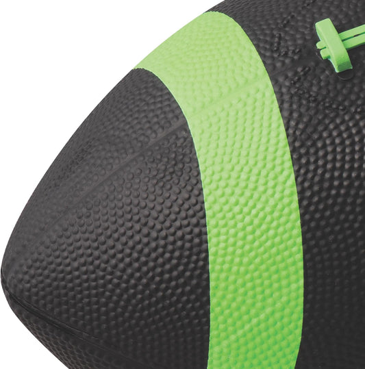 Champion Sports Official Size 3lb Weighted Training Football, Green/Black
