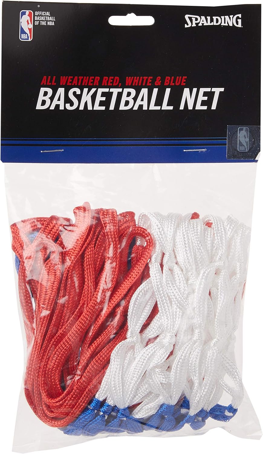 Spalding All-Weather Red, White, Blue Net