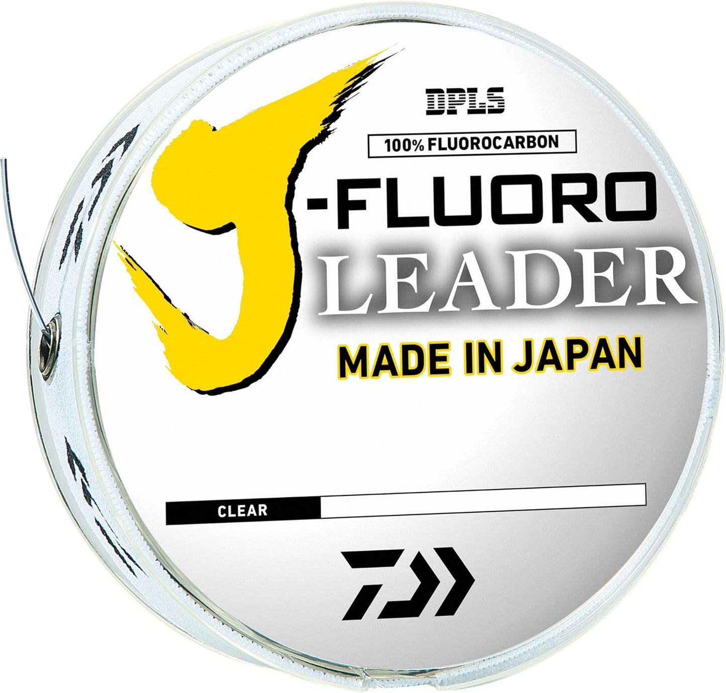 Daiwa J-Fluoro Fluorocarbon Leader - 30 Pound - 50 Yards, Multi, One Size