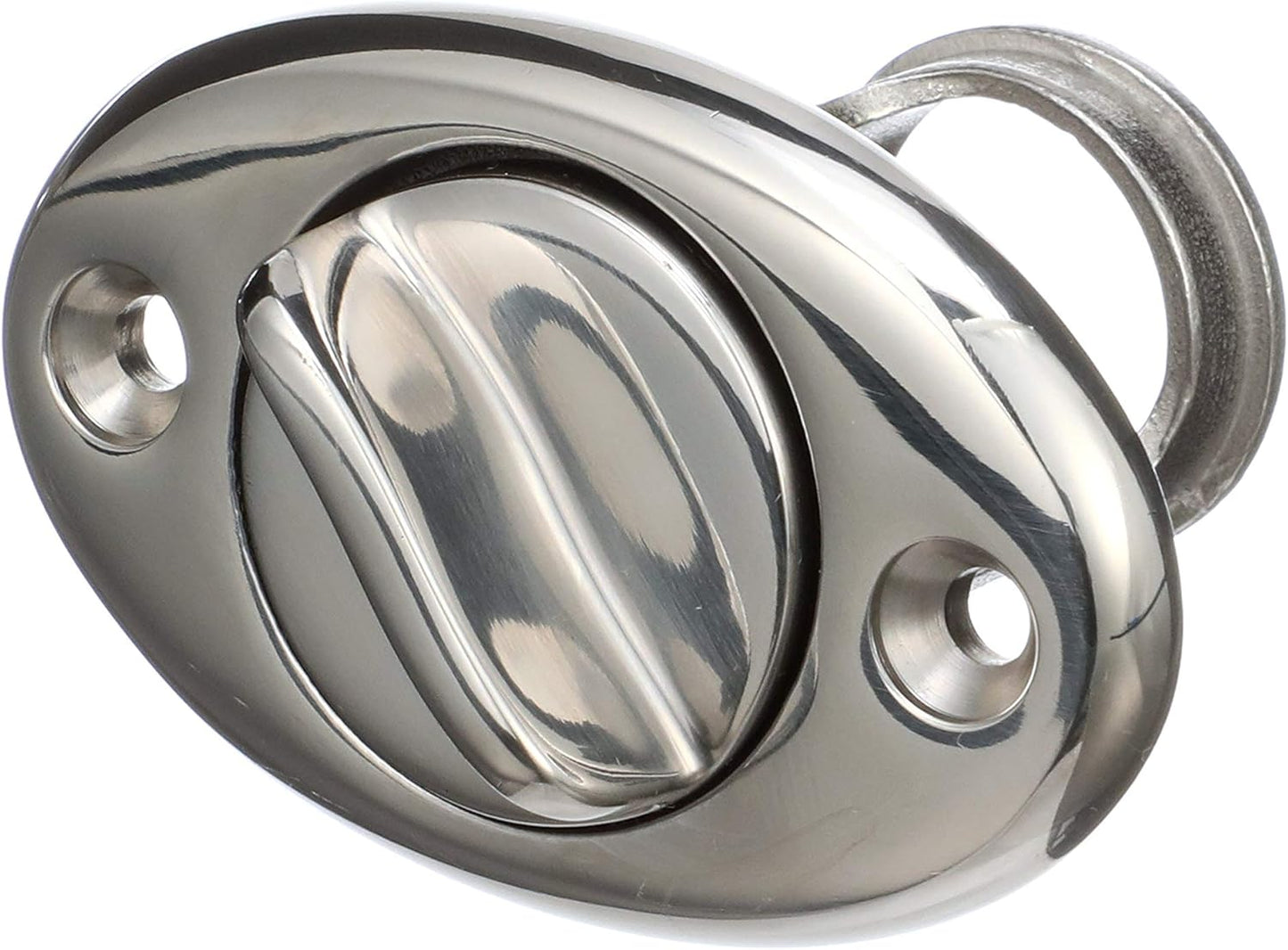 Seachoice Stainless Steel Marine Boat Garboard Drain with Plug, Polished Finish