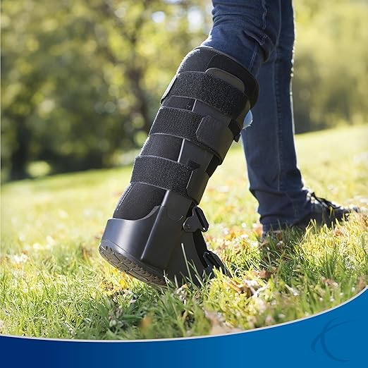 United Ortho Short Air Cam Walker Fracture Boot, Small, Black