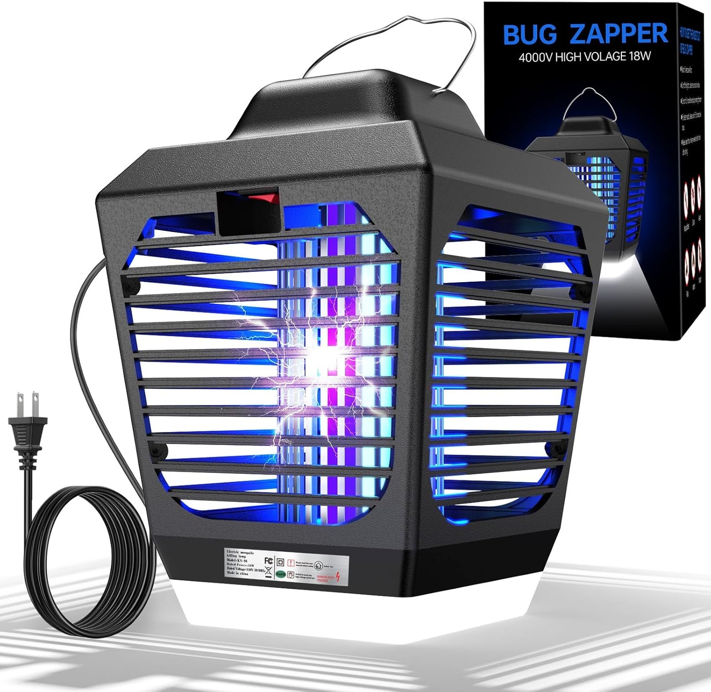 Electric Bug Zapper with LED Light for Indoor and Outdoor Use - Yalz Store
