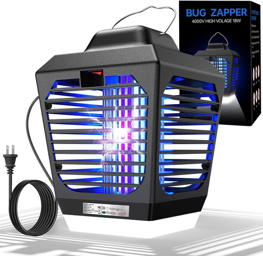 Electric Bug Zapper with LED Light for Indoor and Outdoor Use - Yalz Store