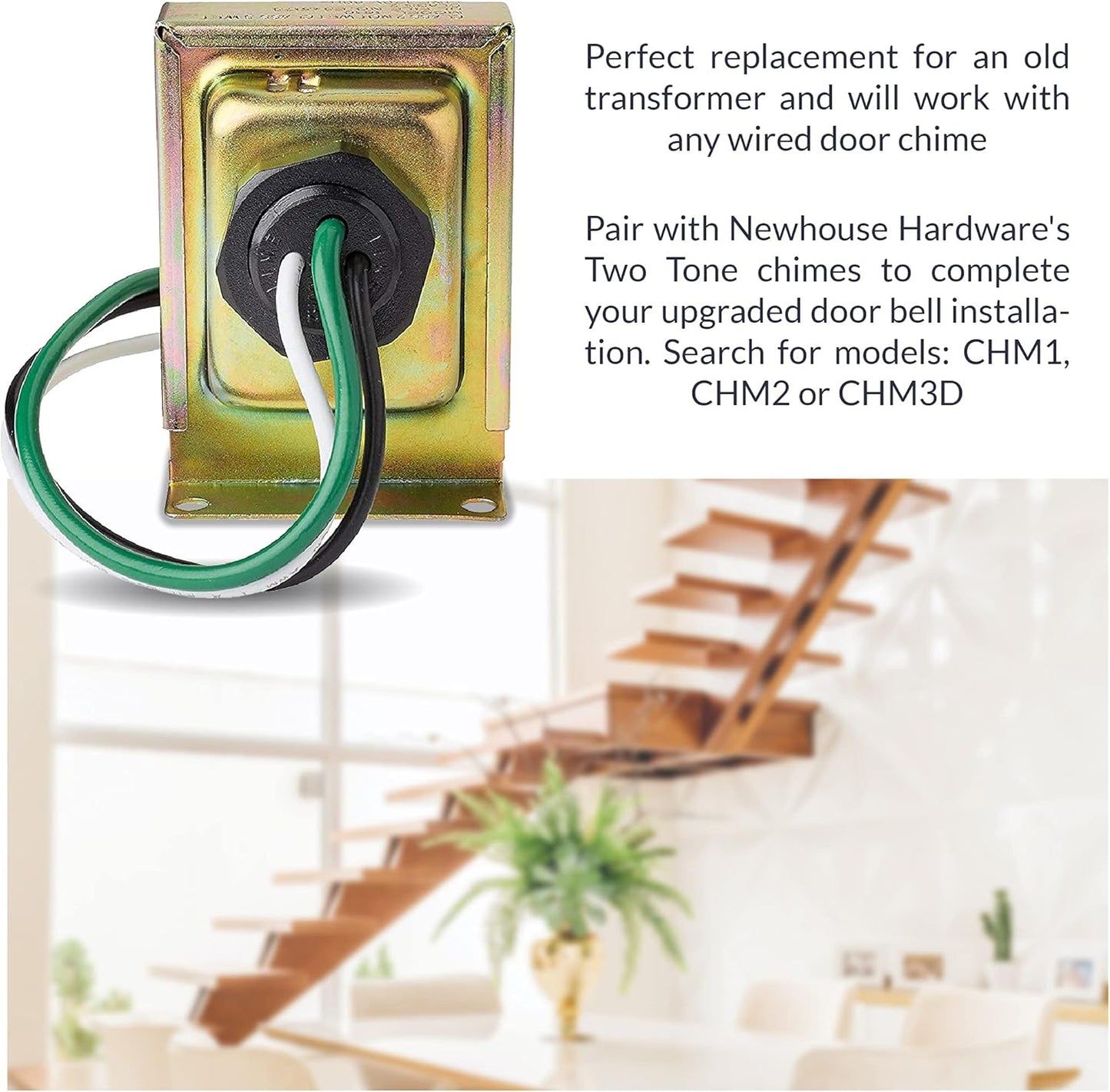 Wired Doorbell Transformer (16V/10VA, Wall Mount) - Yalz Store