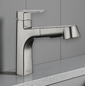 Peerless Xander Pull Out Kitchen Sink Faucet with Pull Out Sprayer, Stainless P6919LF-SS - Yalz Store