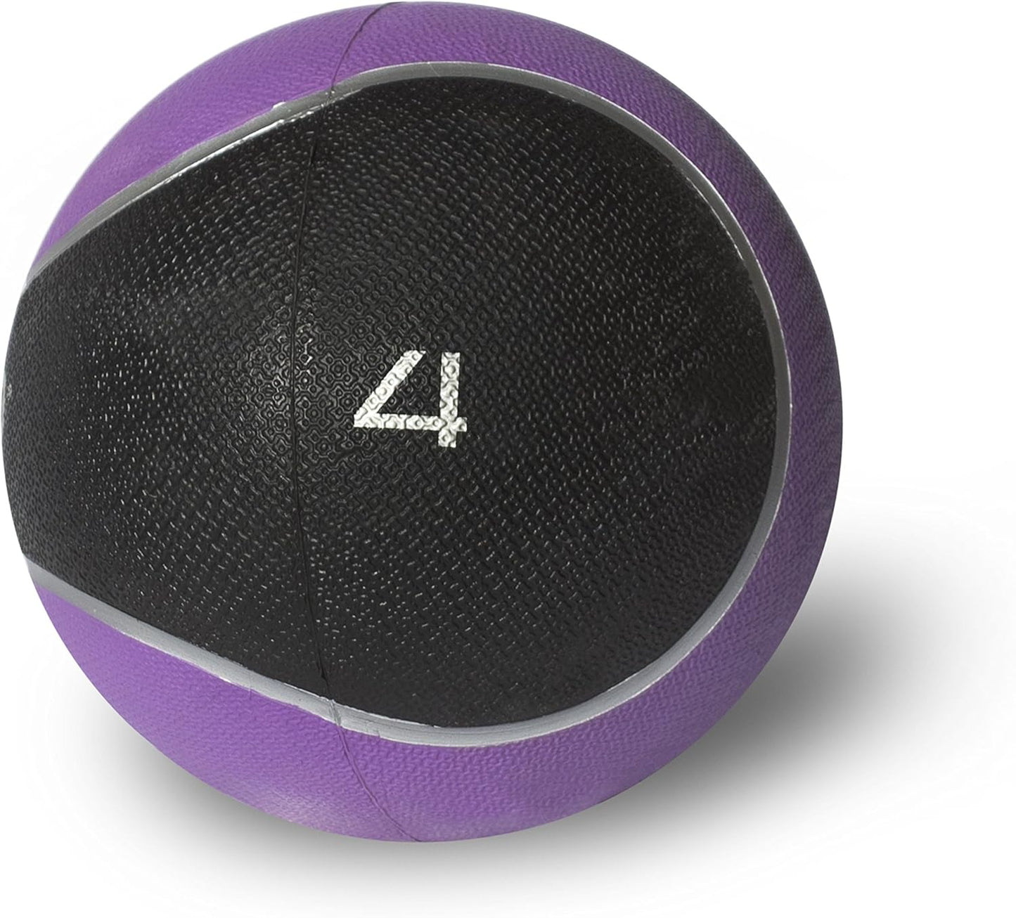 CAP Barbell Rubber Medicine Ball, 4-Pound, Purple