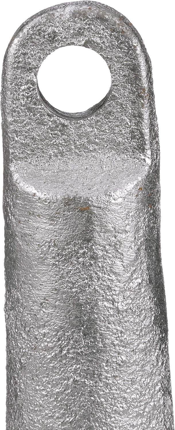 Attwood 9942-1 Cast Iron Steel Mushroom Anchor, 10-Pounds, Aluminum-Plated Silver Finish