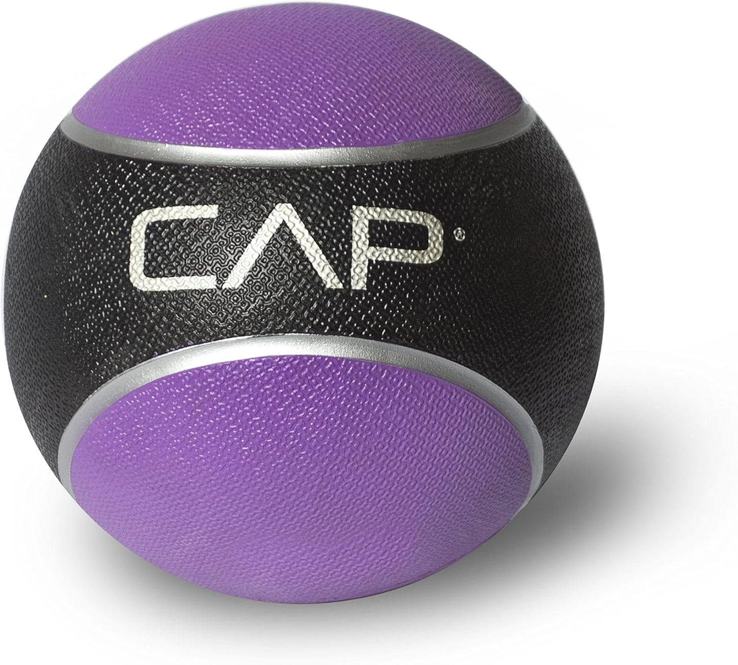 CAP Barbell Rubber Medicine Ball, 4-Pound, Purple